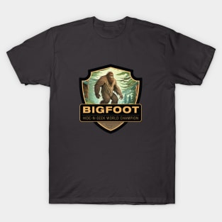 Bigfoot Hide-N-Seek World Champion T-Shirt